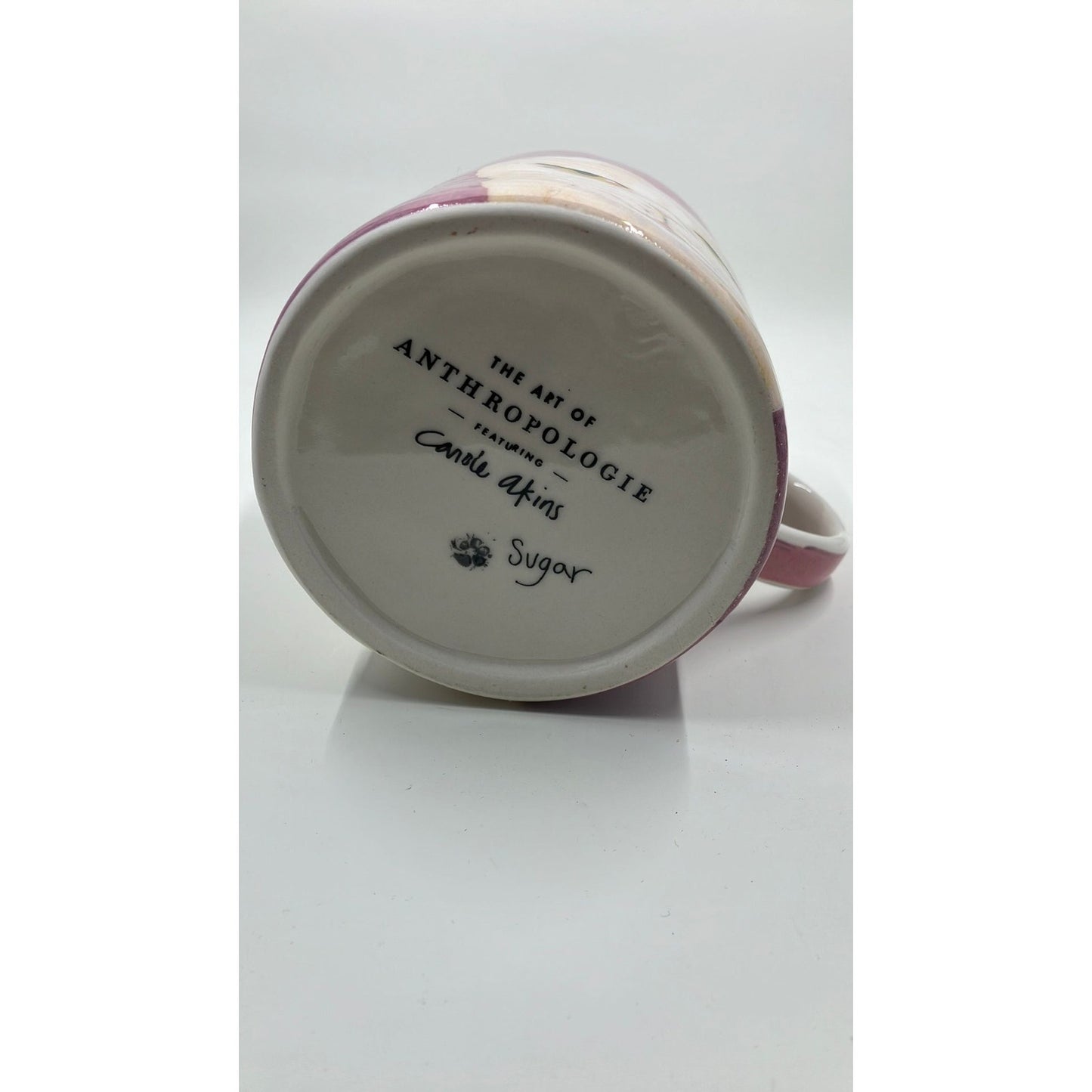 NEW Anthropologie Carole Akins Furry Friends Cat Mug Cup