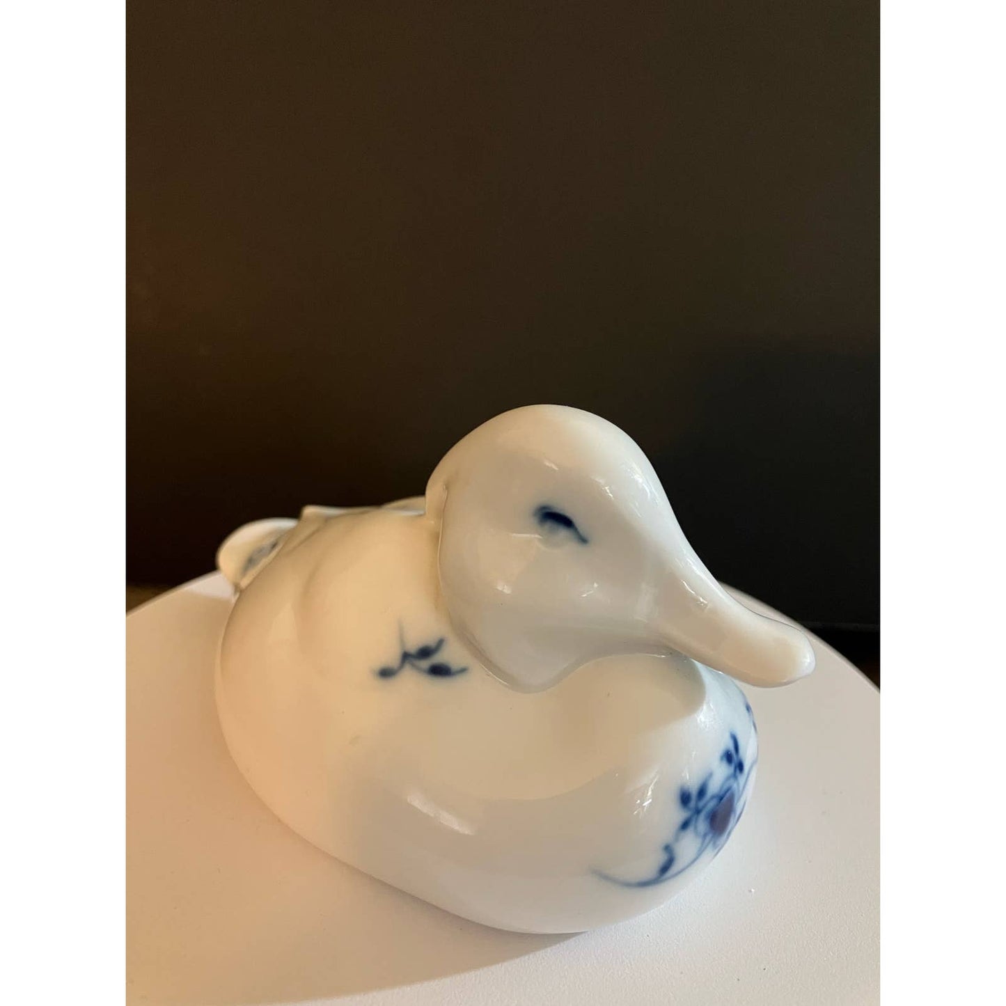 Vintage Royal Copenhagen Blue Fluted Duck Figurine