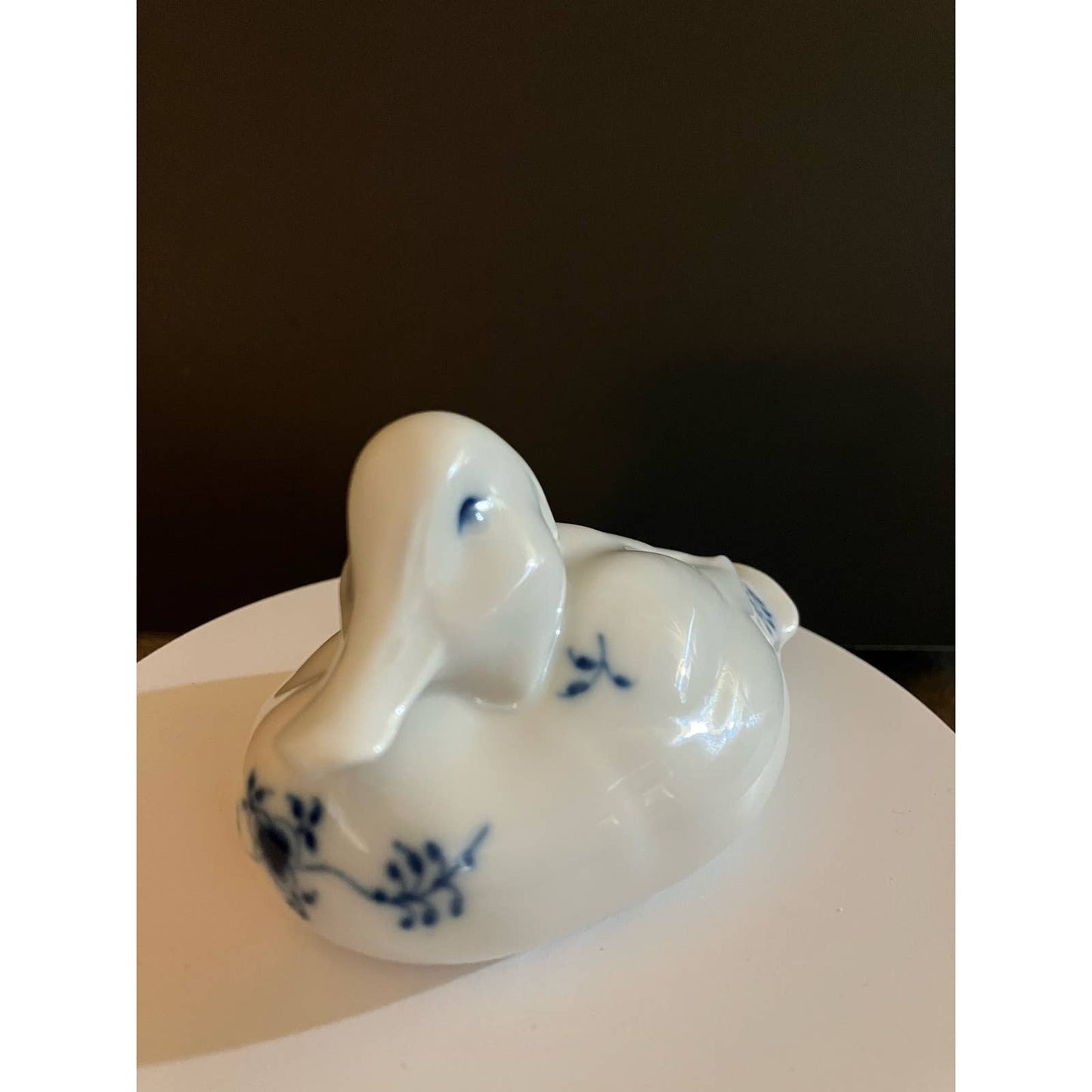 Vintage Royal Copenhagen Blue Fluted Duck Figurine