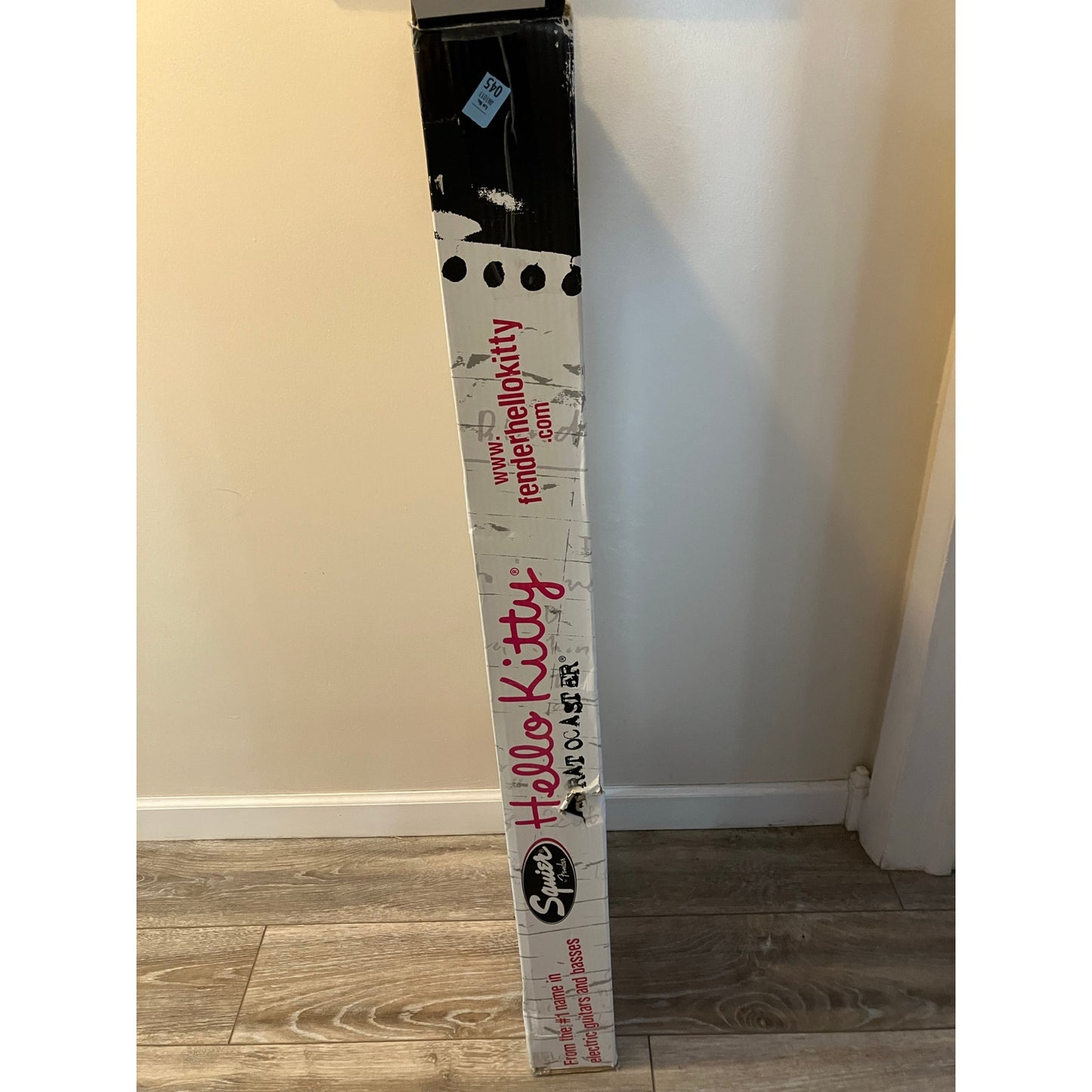 2005 Squire Fender Hello Kitty Sanrio Licensed Stratocaster Electric Guitar, New Old Stock