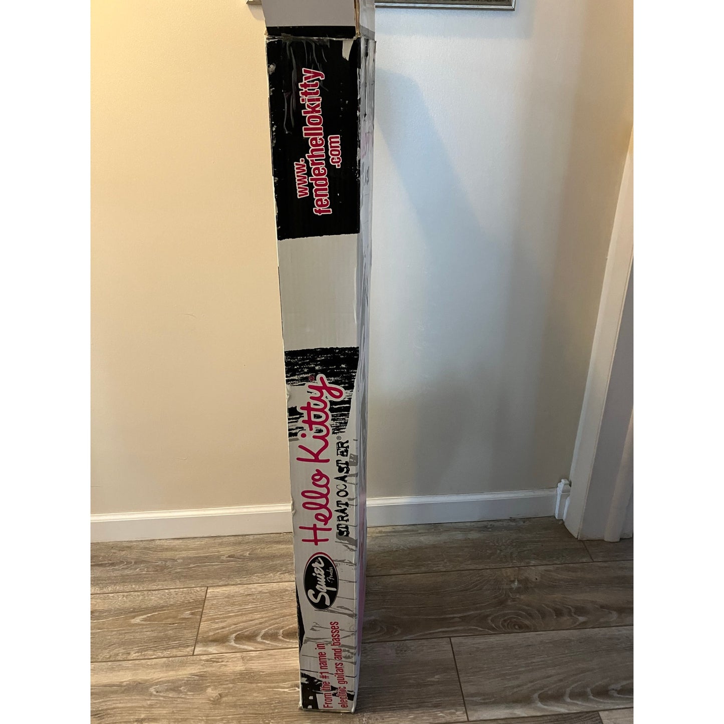 2005 Squire Fender Hello Kitty Sanrio Licensed Stratocaster Electric Guitar, New Old Stock