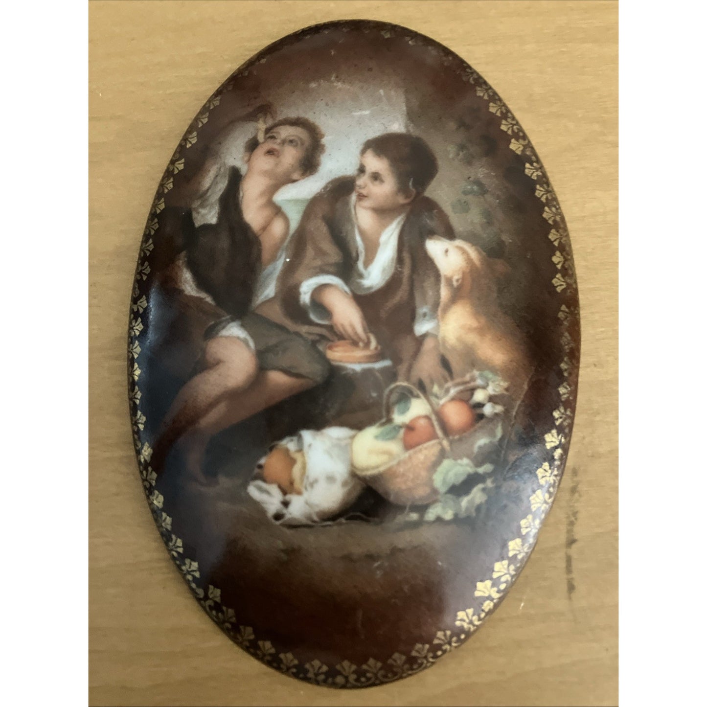 Antique Pirkenhammer Rkg Porcelain Plaques