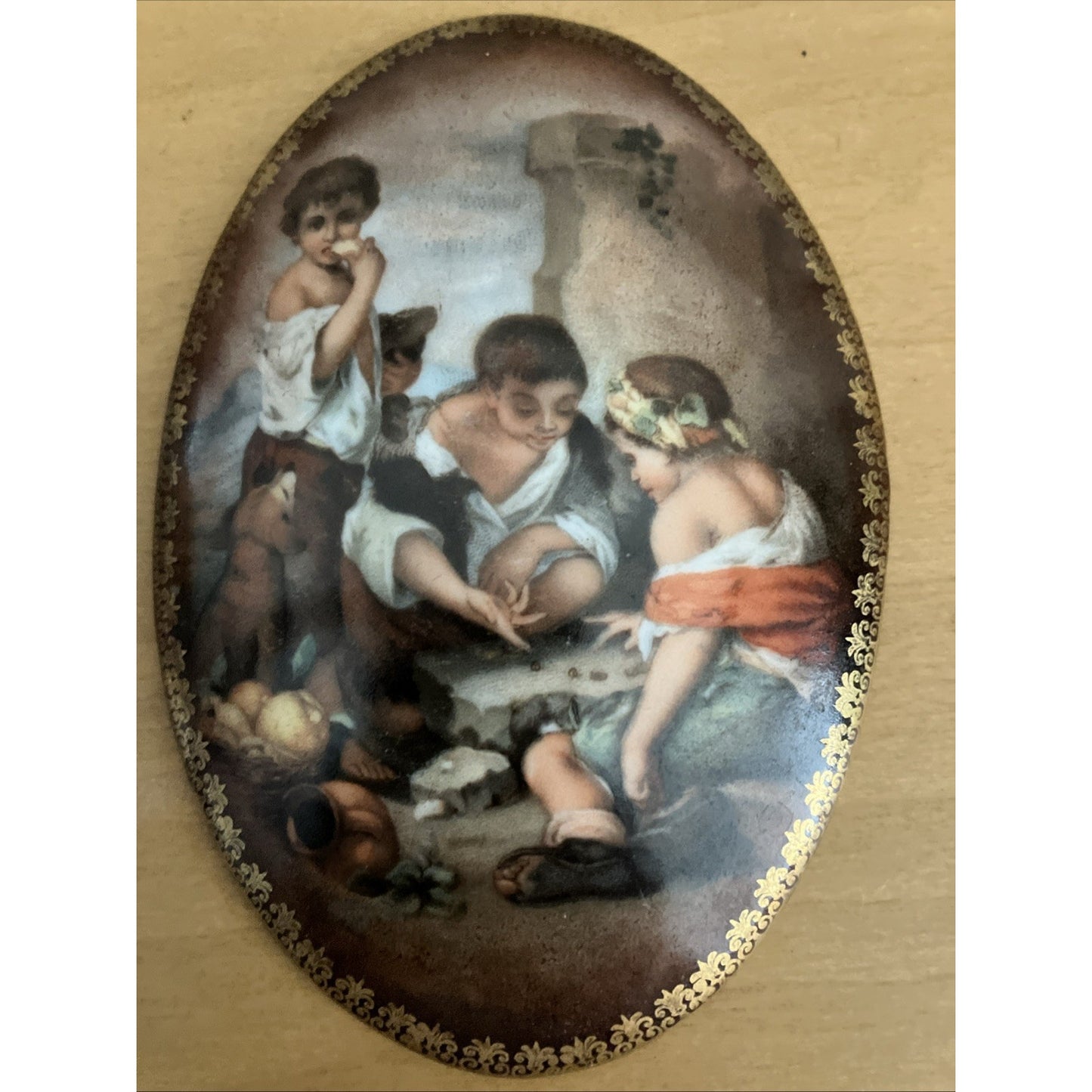 Antique Pirkenhammer Rkg Porcelain Plaques