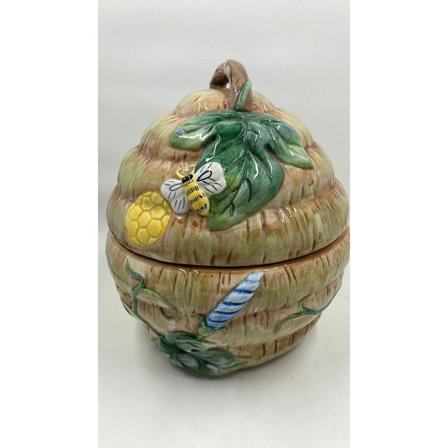 Bee Bold and Bee Happy Soup Tureen Old Time Pottery, American Atelier.